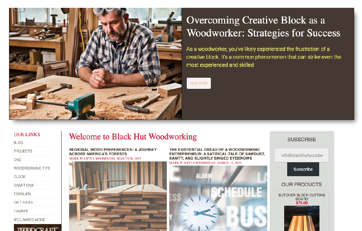 Black Hut Woodworking